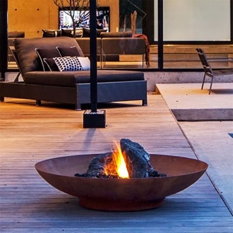 No Paint Corten Steel Fire Pit Factory